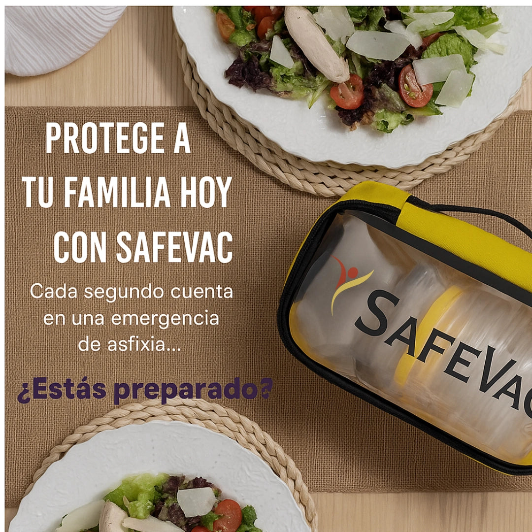 SAFEVAC™ - DISPOSITIVO ANTIATRAGANTAMIENTO SALVA VIDAS